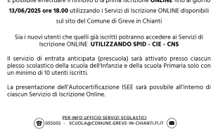 servizi scolastici 2025-26