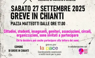 Non un nome di meno volantino