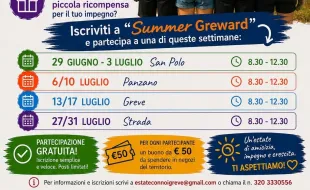 Locandina Summer GreWard 2026